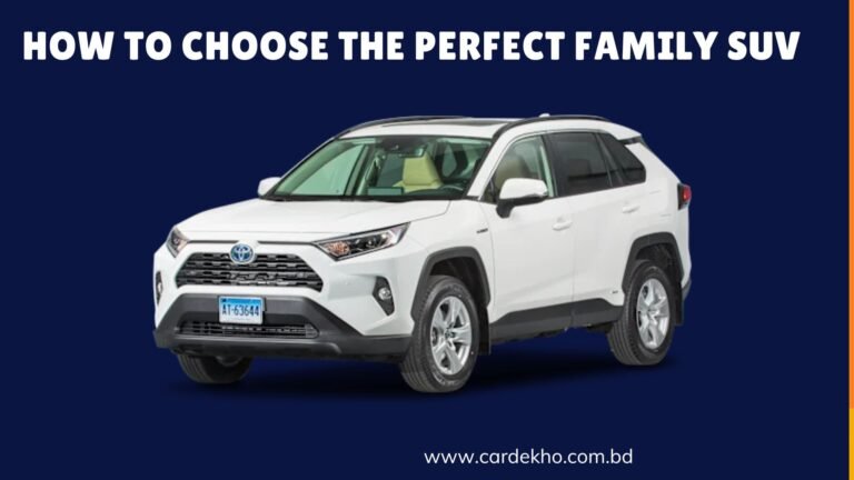 How to Choose the Perfect Family SUV